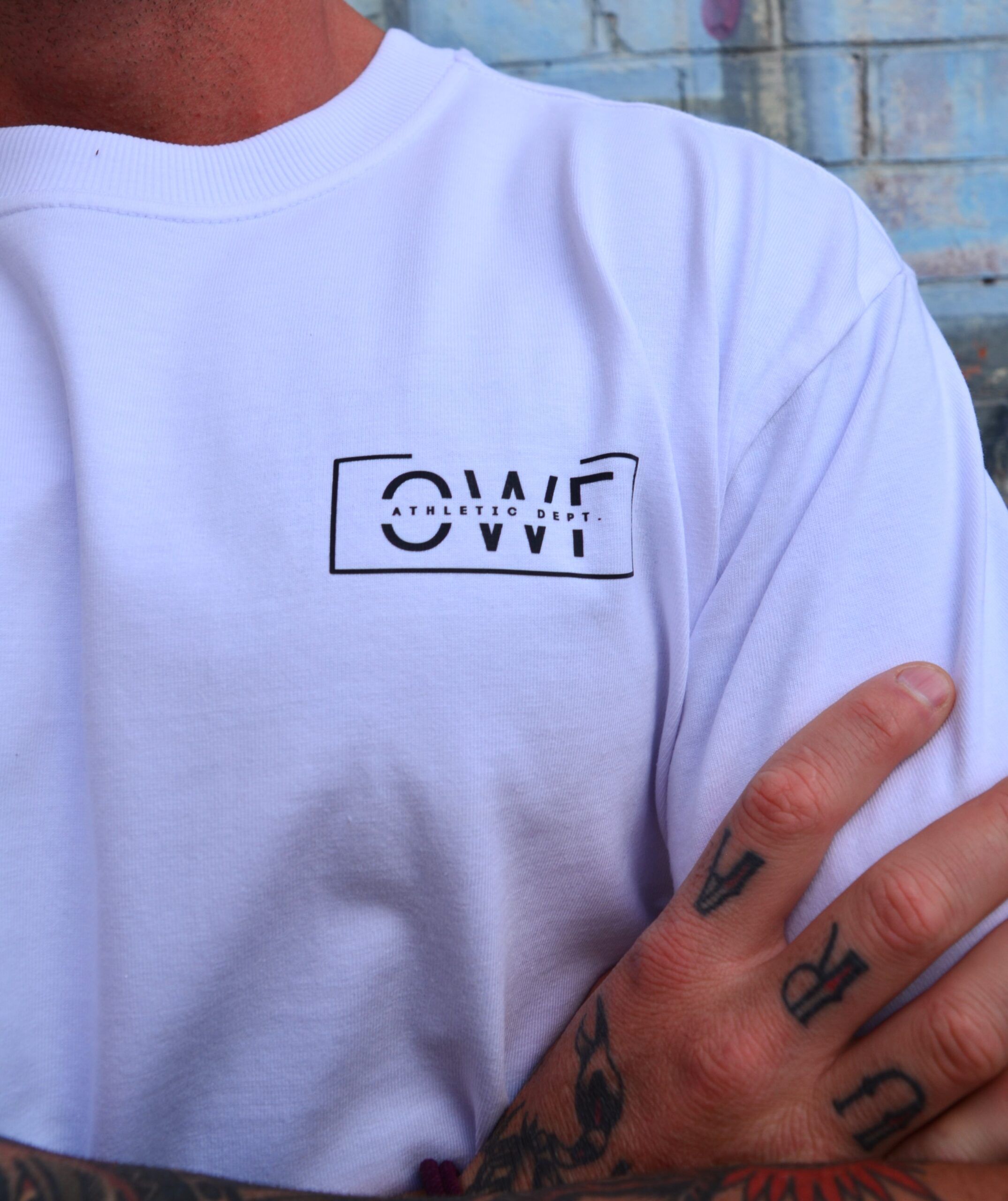 Oversized Tee - 'DRIVEN' - White - Image 3