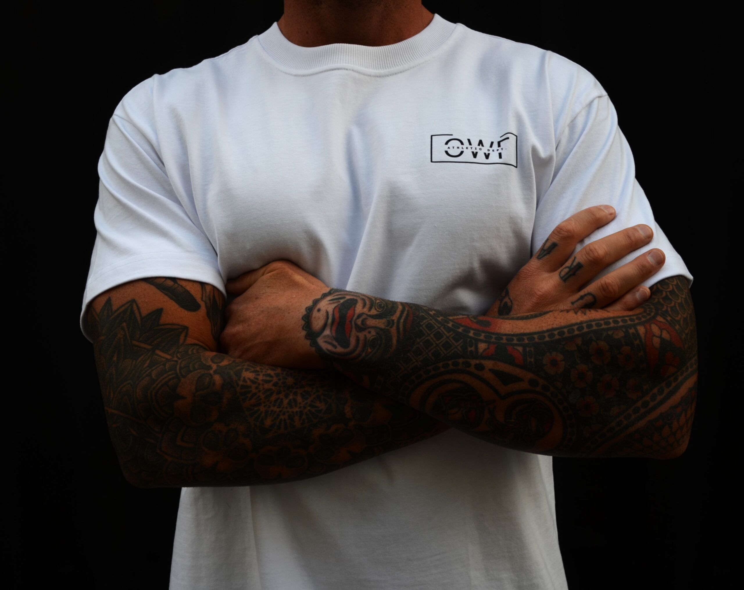 Oversized Tee - 'DRIVEN' - White - Image 4